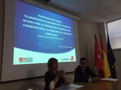 Anova presenta los resultados y conclusiones del proyecto piloto Industria 4.0 en Madrid Activa en el marco del Plan Activa Henares